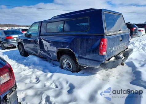 1996 Chevrolet Gmt-400 C1500 z USA, uszkodzony, nr VIN 1GCEC14W6TZ206098